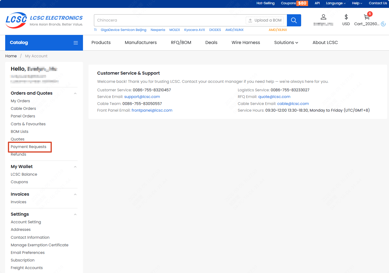 Make a supplementary payment step 2